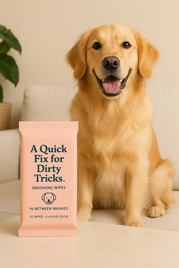 Gentle Grooming Wipes for Everyday Messes